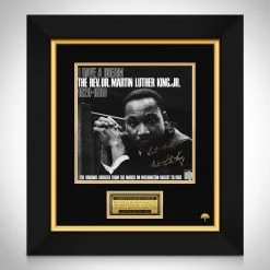 RARE-T Martin Luther King Jr I Have A Dream Limited Signature Edition Studio Licensed LP Cover Custom Frame Limited Edition Frames