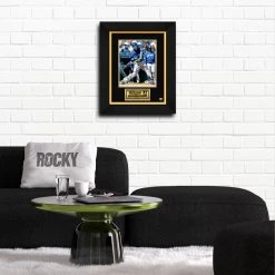 PPC Signed Memorabilia Toronto Blue Jays- Hand-Signed JSA Authenticated Photo By #55 Russel 'Le Muscle' Martin Custom Frame