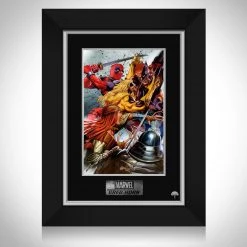 VAULT COLLECTIBLES Marvel Claws- Hand-Signed Artwork Print By Artist Greg Horn Custom Frame