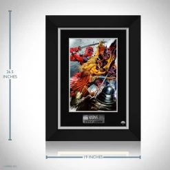 VAULT COLLECTIBLES Marvel Claws- Hand-Signed Artwork Print By Artist Greg Horn Custom Frame