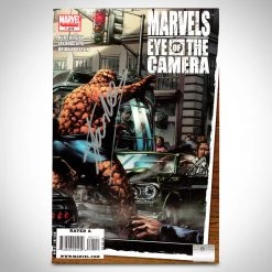 APW Marvel: Eye Of The Camera (2009) #1 Hand-Signed Comic Book By Stan Lee Custom Frame Signed Memorabilia 10 APW Marvel: Eye Of The Camera (2009) #1 Hand-Signed Comic Book By Stan Lee Custom Frame Signed Memorabilia