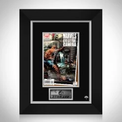 APW Marvel: Eye Of The Camera (2009) #1 Hand-Signed Comic Book By Stan Lee Custom Frame Signed Memorabilia