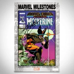 APW Marvel Milestones: Wolverine, X-Men, & Tuk (2005) #1 Hand-Signed Comic Book By Stan Lee Custom Frame