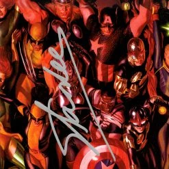 APW Signed Memorabilia Marvel Free Spotlight Generations- Hand-Signed Comic Book By Stan Lee Custom Frame