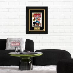 RARE-T Super Action Comics #1 - Stan Lee Limited Signature Edition Comic Book Cover Art Custom Frame