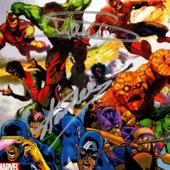 APW Marvel Zombies Spotlight (2007) #1 -Hand-Signed Comic Book By Arthur Suydam & Stan Lee Custom Frame Signed Memorabilia