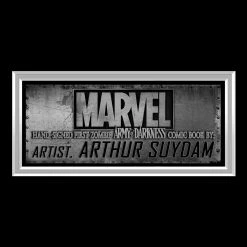 APW Signed Memorabilia Marvel Zombies Vs Army Of Darkness #1 2nd Print- Hand-Signed By Comic Book By Arthur Suydam Frame