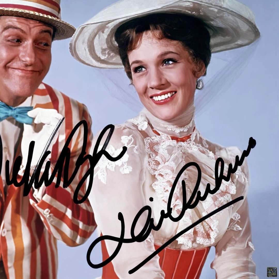 RARE-T Mary Poppins Andrews & Van Dyke Photo Limited Signature Edition Studio Licensed Custom Frame Limited Edition Frames 3 RARE-T Mary Poppins Andrews & Van Dyke Photo Limited Signature Edition Studio Licensed Custom Frame Limited Edition Frames