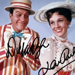 RARE-T Mary Poppins Andrews & Van Dyke Photo Limited Signature Edition Studio Licensed Custom Frame Limited Edition Frames