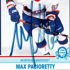 APW Montreal Canadiens- Max Pacioretty Hand-Signed Vintage 2009 NHL Hockey Card