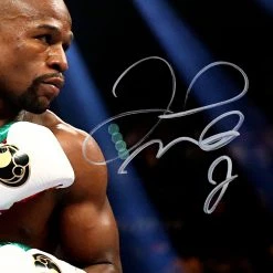 RARE-T Floyd Mayweather Jr. Photo Limited Signature Edition Licensed Custom Frame Sports Memorabilia