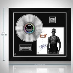 Rare-T MC Hammer Too Legit To Quit Limited Signature Edition Studio Licensed Gold LP Custom Frame
