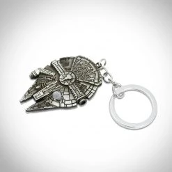 AZALEA Star Wars - Millennium Falcon Solid Metal 3D Large Keychain
