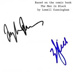 RARE-T Men In Black Limited Signature Edition Studio Licensed Script Custom Frame Limited Edition Frames