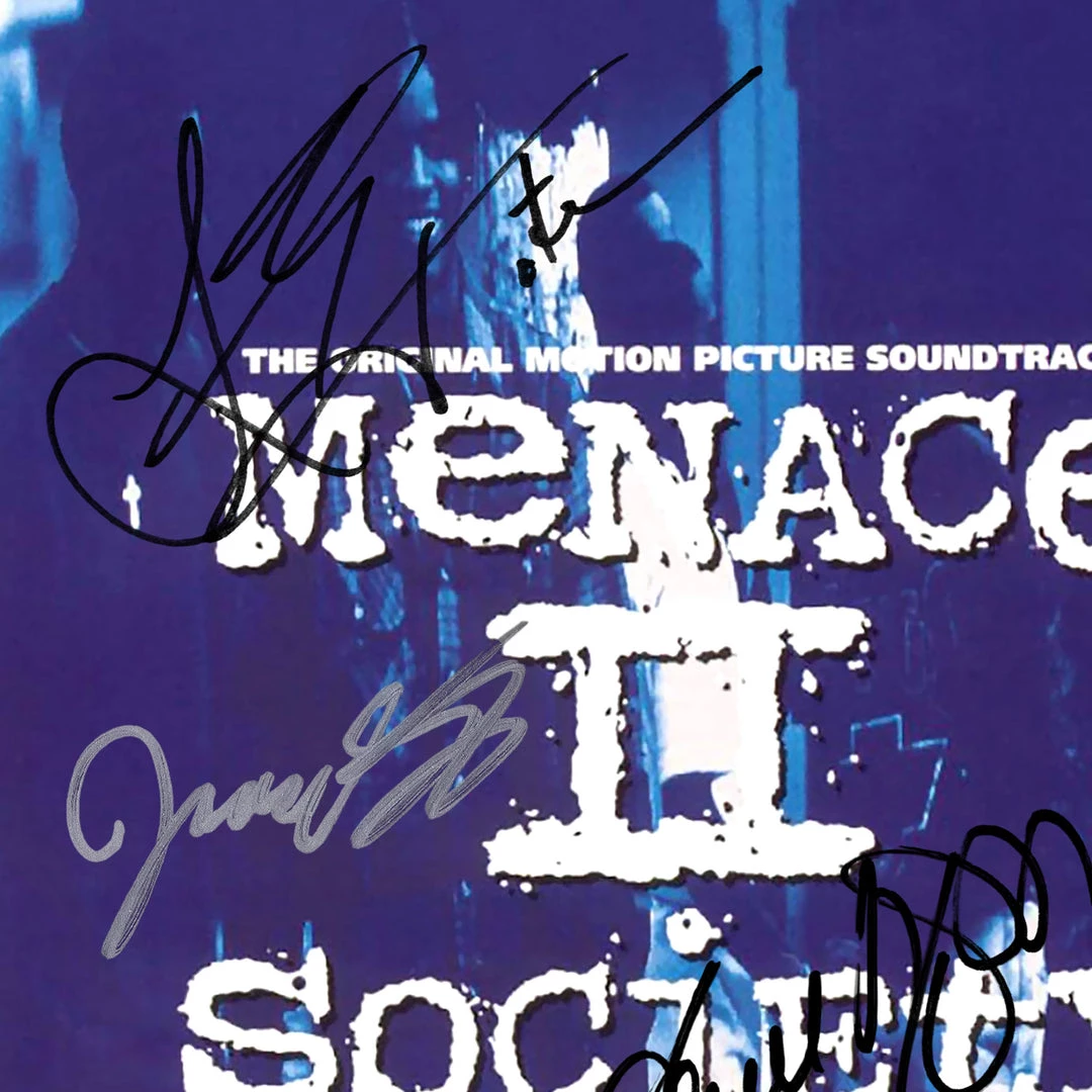 RARE-T Limited Edition Frames Menace 2 Society Motion Picture Soundtrack Limited Signature Edition Platinum LP Custom Frame 6 RARE-T Limited Edition Frames Menace 2 Society Motion Picture Soundtrack Limited Signature Edition Platinum LP Custom Frame