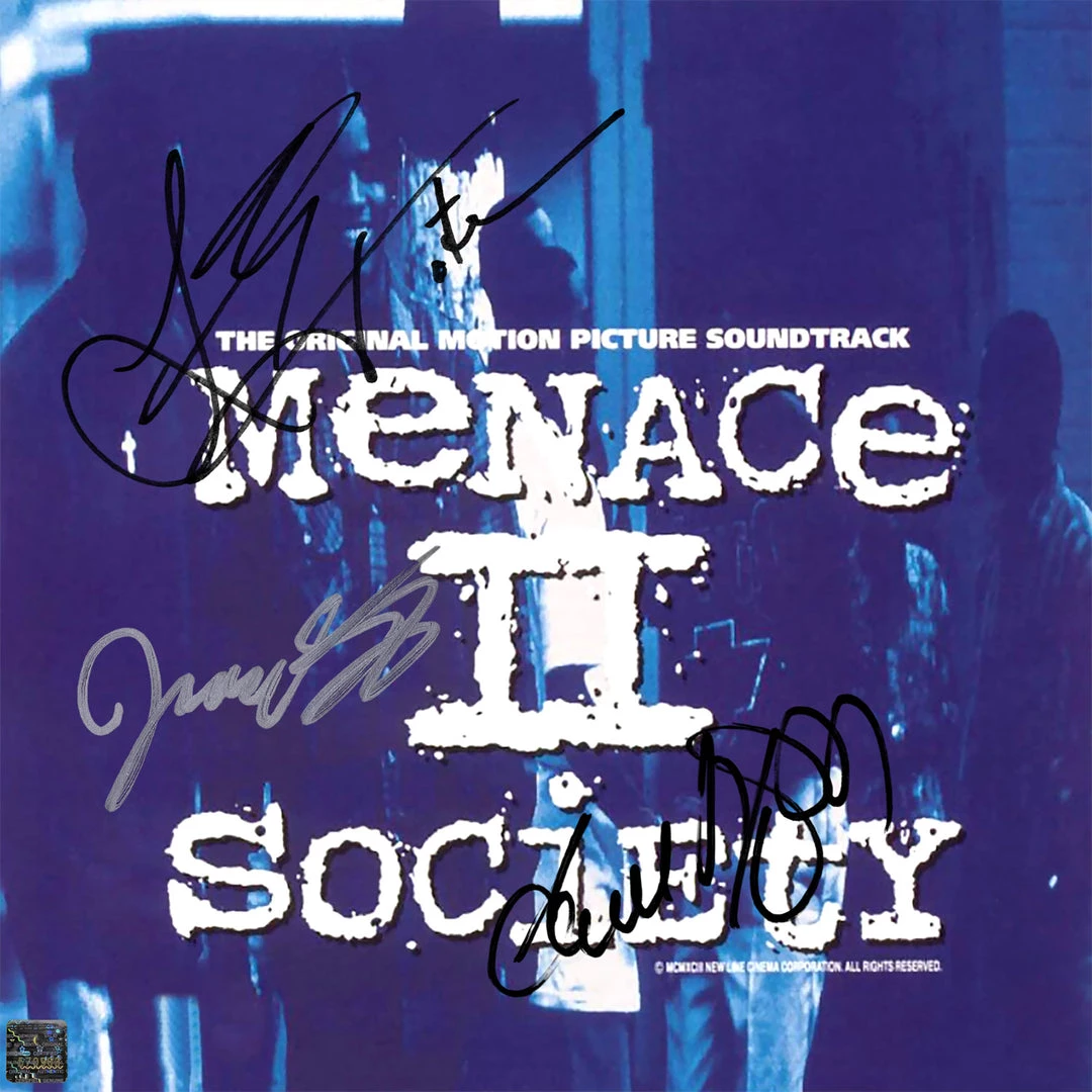 RARE-T Limited Edition Frames Menace 2 Society Motion Picture Soundtrack Limited Signature Edition Platinum LP Custom Frame 4 RARE-T Limited Edition Frames Menace 2 Society Motion Picture Soundtrack Limited Signature Edition Platinum LP Custom Frame