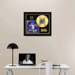 RARE-T Menace 2 Society Motion Picture Soundtrack Limited Signature Edition Gold LP Custom Frame Limited Edition Frames