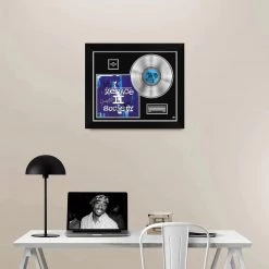 RARE-T Limited Edition Frames Menace 2 Society Motion Picture Soundtrack Limited Signature Edition Platinum LP Custom Frame