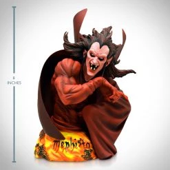 Jared Potts Ready To Ship! 48 Hour Shipping! Mephisto- Vintage 2004 Limited Edition Bust Statue Hand Sculpted By Andy Bergholtz