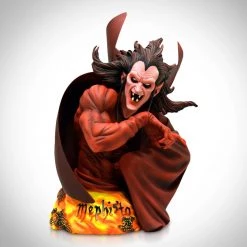Jared Potts Ready To Ship! 48 Hour Shipping! Mephisto- Vintage 2004 Limited Edition Bust Statue Hand Sculpted By Andy Bergholtz