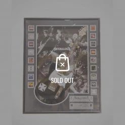 Rare-T Exclusive 'Metallica Band Signed Guitar' Custom Frame Swords & Props