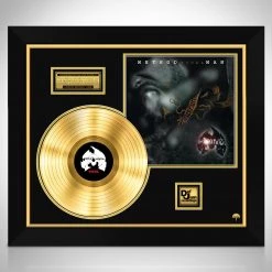 RARE-T Method Man 'Tical' Limited Collectors' Edition Studio Licensed Gold LP Custom Frame Limited Edition Frames