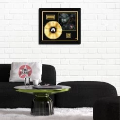 RARE-T Method Man 'Tical' Limited Collectors' Edition Studio Licensed Gold LP Custom Frame Limited Edition Frames