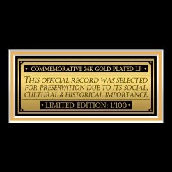 RARE-T Method Man 'Tical' Limited Collectors' Edition Studio Licensed Gold LP Custom Frame Limited Edition Frames