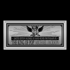 RARE-T Michael Jackson Stage Photo Limited Signature Edition Studio Licensed Custom Frame Limited Edition Frames