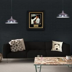 RARE-T Michael Jackson Thriller LP Cover Limited Signature Edition Studio Licensed Custom Frame
