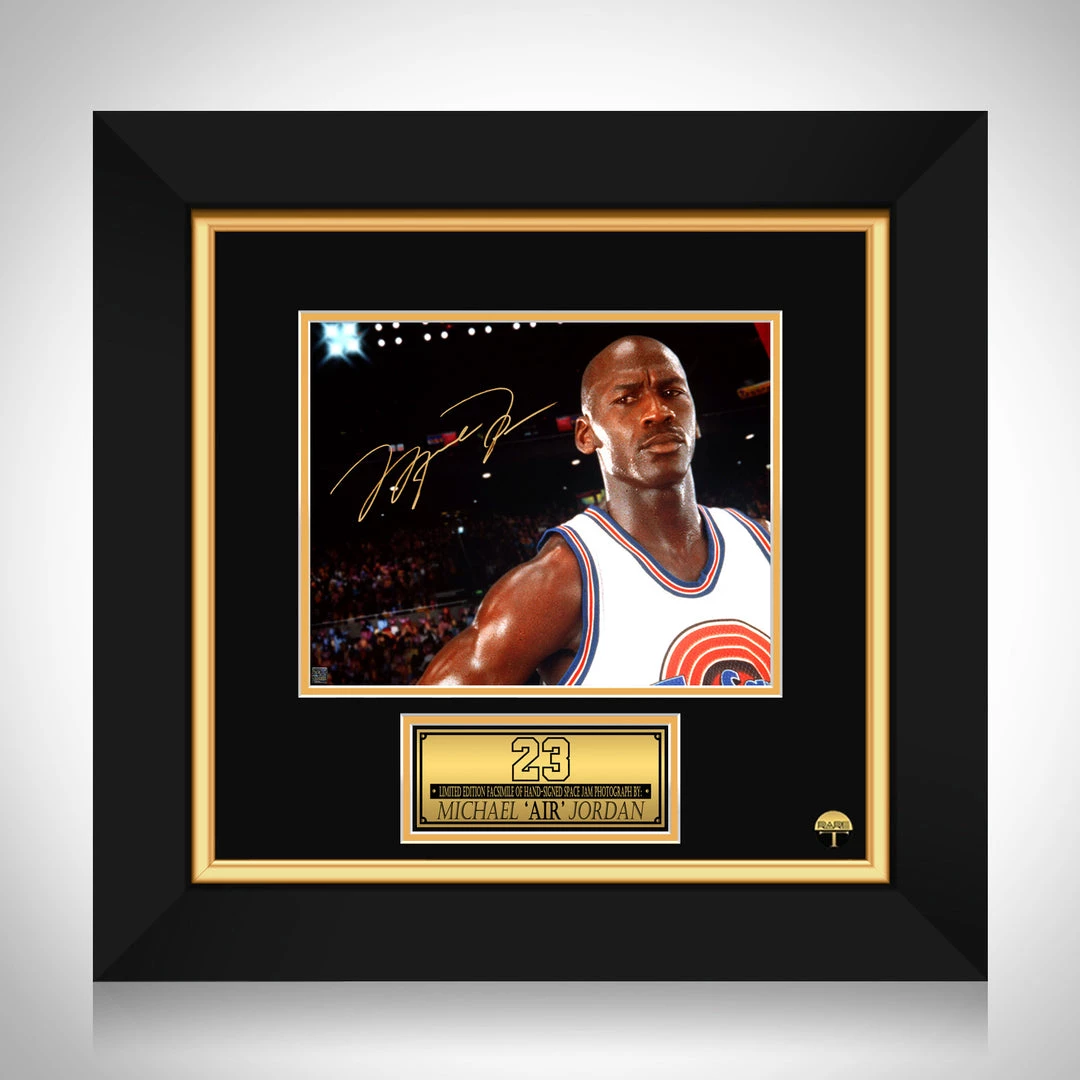 RARE-T Limited Edition Frames Michael Jordan Space Jam Photo Limited Signature Edition Studio Licensed Custom Frame 1 RARE-T Limited Edition Frames Michael Jordan Space Jam Photo Limited Signature Edition Studio Licensed Custom Frame