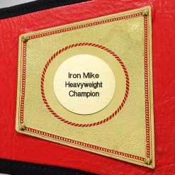 PPC Mike Tyson - PSA/DNA Certified Hand-Signed Boxing Heavyweight Champion Belt Custom Museum Display Signed Memorabilia