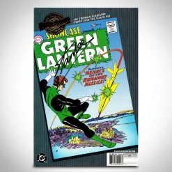 APW Signed Memorabilia Dc Comics Millennium Edition: Green Lantern (2000) #22 Hand-Signed Comic By Stan Lee Custom Frame