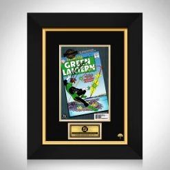 APW Signed Memorabilia Dc Comics Millennium Edition: Green Lantern (2000) #22 Hand-Signed Comic By Stan Lee Custom Frame