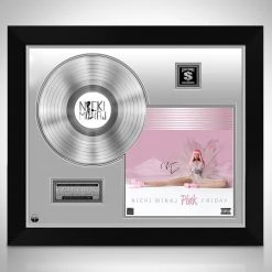 RARE-T Nicki Minaj Pink Friday Platinum LP Limited Signature Edition Studio Licensed Custom Frame