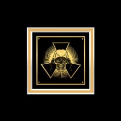 RARE-T Megadeth Rust In Peace Gold LP Limited Signature Edition Studio Licensed Custom Frame