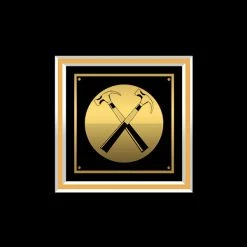 RARE-T Pink Floyd The Wall Gold LP Limited Signature Edition Studio Licensed Custom Frame