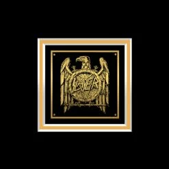 RARE-T Limited Edition Frames Slayer Seasons In The Abyss Gold LP Limited Signature Edition Studio Licensed Custom Frame