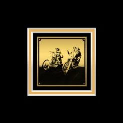 Rare-T Limited Edition Frames Easy Rider - Soundtrack Gold LP Limited Signature Edition Studio Licensed Custom Frame