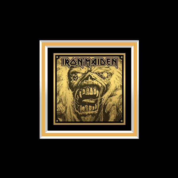 RARE-T Ready To Ship! - Iron Maiden Bring Your Daughter To The Slaughter Gold LP Limited Signature Edition Custom Frame Ready To Ship! 48 Hour Shipping! 7 RARE-T Ready To Ship! - Iron Maiden Bring Your Daughter To The Slaughter Gold LP Limited Signature Edition Custom Frame Ready To Ship! 48 Hour Shipping!
