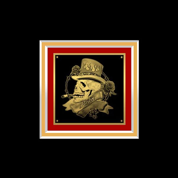 RARE-T Poison Flesh & Blood Gold LP Limited Signature Edition Studio Licensed Custom Frame 6 RARE-T Poison Flesh & Blood Gold LP Limited Signature Edition Studio Licensed Custom Frame