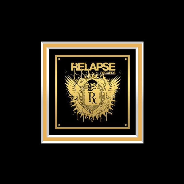 Rare-T Limited Edition Frames Death Human Gold LP Limited Signature Edition Studio Licensed Custom Frame 4 Rare-T Limited Edition Frames Death Human Gold LP Limited Signature Edition Studio Licensed Custom Frame