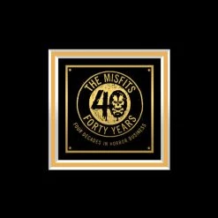 RARE-T The Misfits - Die Die My Darling Gold LP Limited Signature Edition Studio Licensed Custom Frame