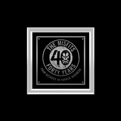 RARE-T The Misfits - Die Die My Darling Platinum LP Limited Signature Edition Studio Licensed Custom Frame