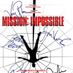 RARE-T Mission Impossible Script Limited Signature Edition Studio Licensed Custom Frame 13 RARE-T Mission Impossible Script Limited Signature Edition Studio Licensed Custom Frame