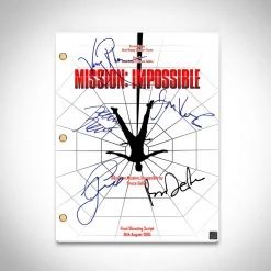 RARE-T Mission Impossible Script Limited Signature Edition Studio Licensed Custom Frame 15 RARE-T Mission Impossible Script Limited Signature Edition Studio Licensed Custom Frame