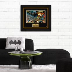 RARE-T Superman Vs Ali Photo Limited Signature Edition Studio Licensed Custom Frame