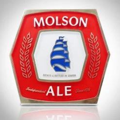 RARE-T Barware & Signs Molson Canada Beer Original Vintage Hard Plastic Bar Sign/Advertisement