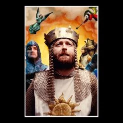 RARE-T Limited Edition Frames Monty Python And The Holy Grail Script Limited Signature Edition Studio Licensed Custom Frame