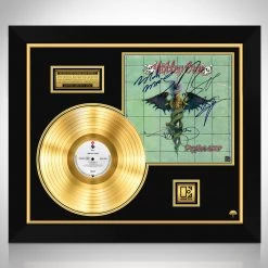 RARE-T Limited Edition Frames Motley Crue Dr. Feelgood Gold LP Limited Signature Edition Studio Licensed Custom Frame